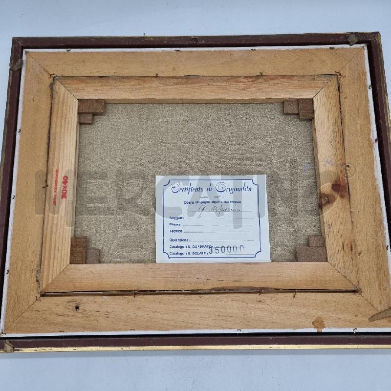 QUADRO GIOVANNI MARINI PAESAGGIO AUTUNNALE | Mercatino dell'Usato Sandigliano 4