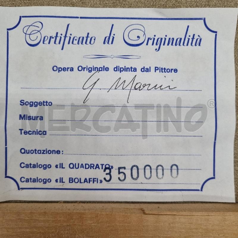 QUADRO GIOVANNI MARINI PAESAGGIO AUTUNNALE | Mercatino dell'Usato Sandigliano 5