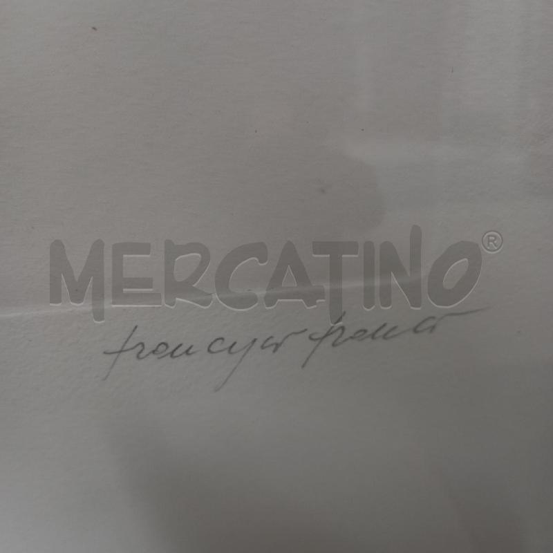 QUADRO INCISIONE FRANCESCO FRANCO | Mercatino dell'Usato Sandigliano 3