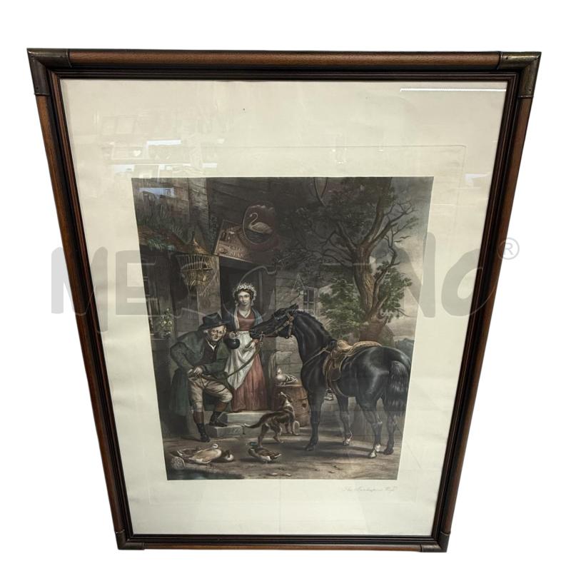 QUADRO INCISIONE THE INNKEEPER WIFE | Mercatino dell'Usato Sandigliano 1