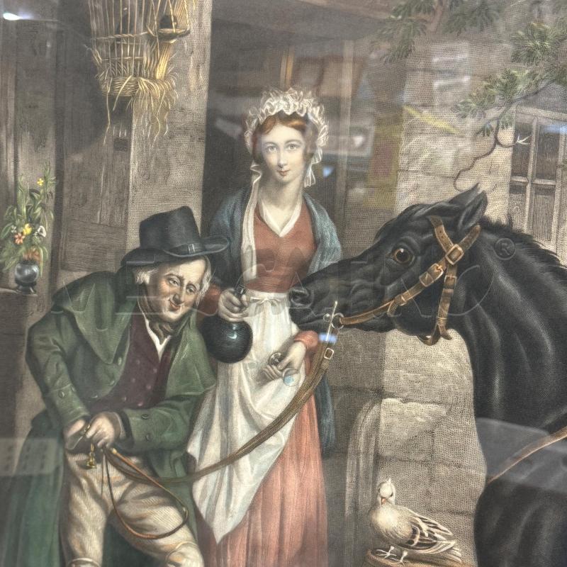 QUADRO INCISIONE THE INNKEEPER WIFE | Mercatino dell'Usato Sandigliano 2