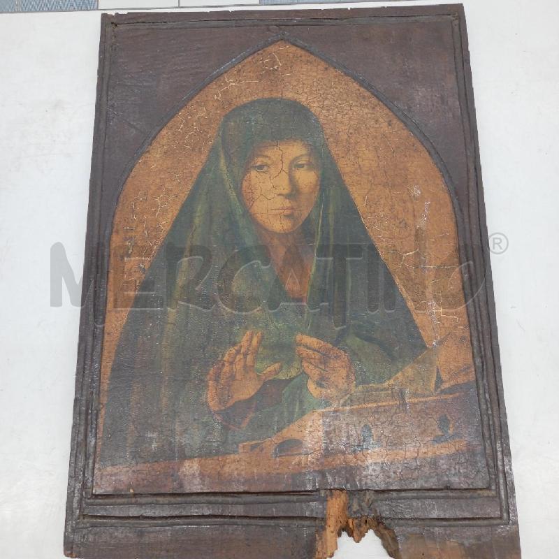 QUADRO L'ANNUNCIATA DOPO ANTONELLO DA MESSINA OTTOCENTO | Mercatino dell'Usato Sandigliano 1