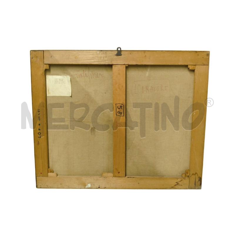QUADRO L'ORATORE OLIO IMER GUALA | Mercatino dell'Usato Sandigliano 2