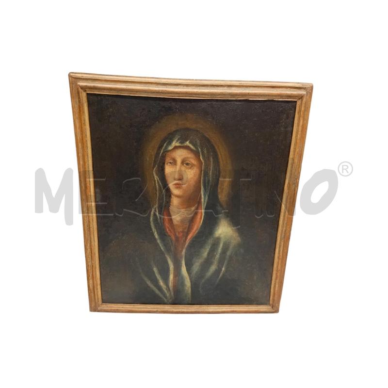 QUADRO MADONNA ADDOLORATA OTTOCENTO OLIO | Mercatino dell'Usato Sandigliano 1