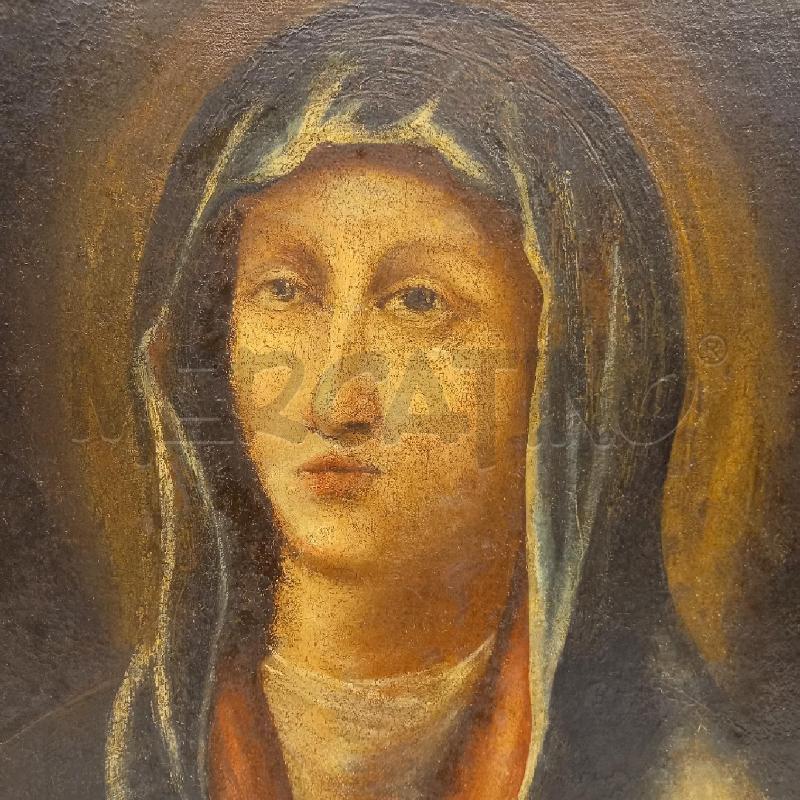 QUADRO MADONNA ADDOLORATA OTTOCENTO OLIO | Mercatino dell'Usato Sandigliano 2