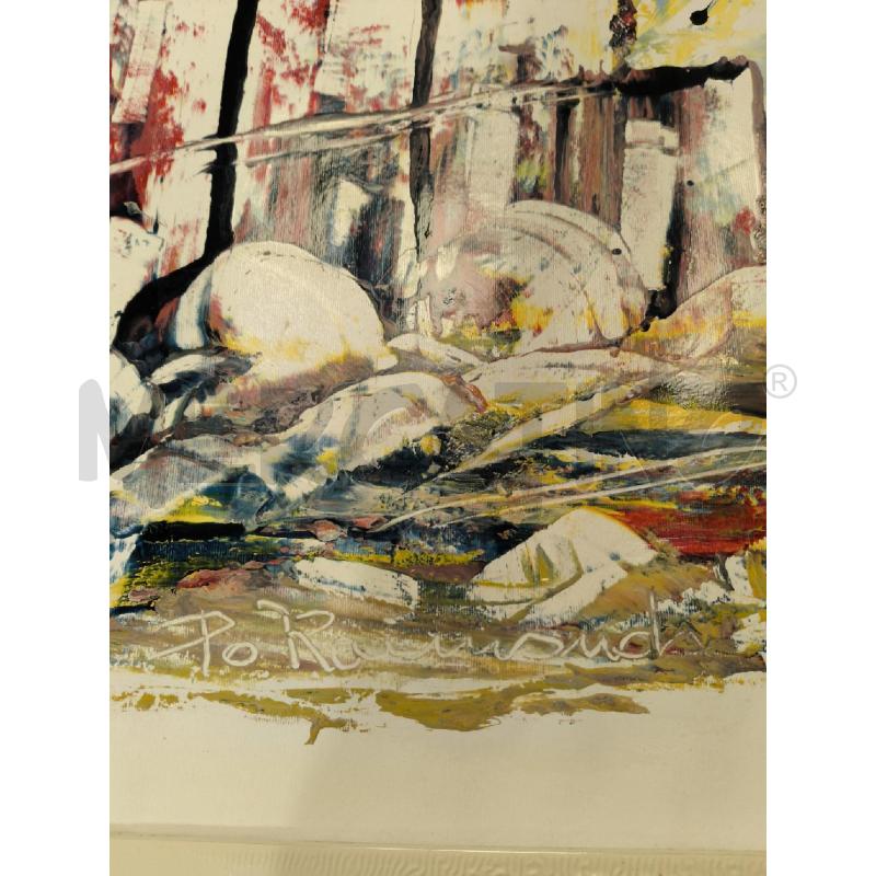 QUADRO METEORITI 50X70 PIETRO D'ARAGONA | Mercatino dell'Usato Sandigliano 4