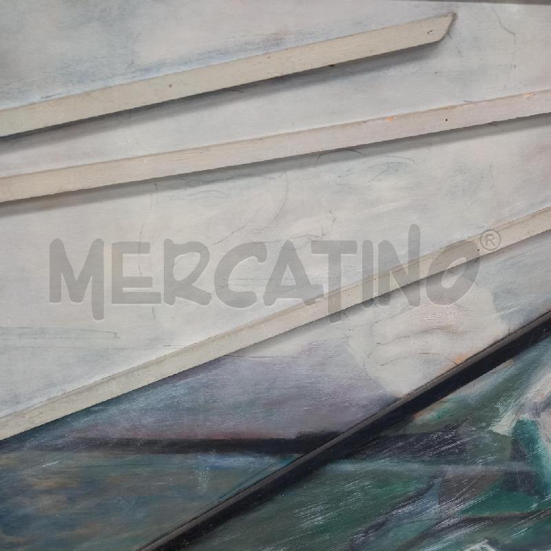 QUADRO MORTE DI PRETE TECNICA MISTA NELIA MASSAROTTI | Mercatino dell'Usato Sandigliano 2