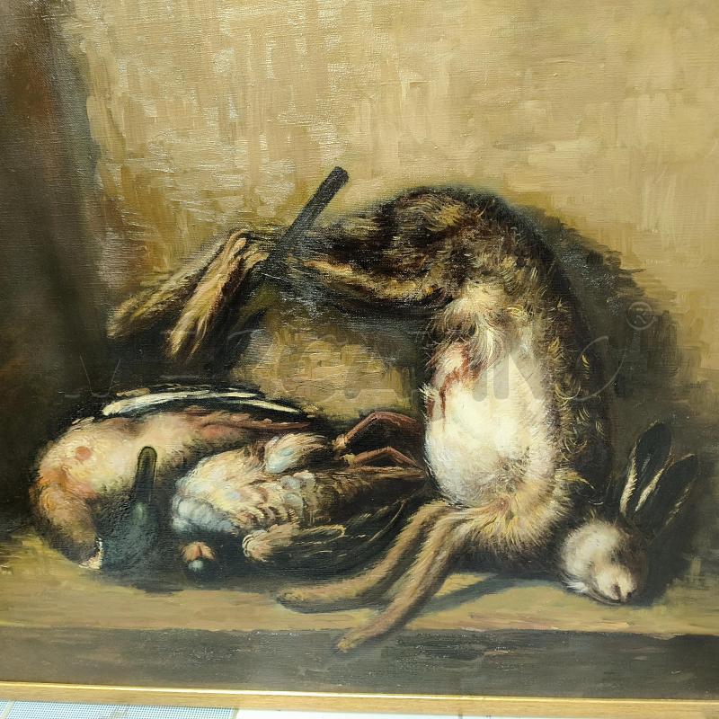 QUADRO NATURA MORTA OLIO LUIGI SERRALUNGA | Mercatino dell'Usato Sandigliano 4