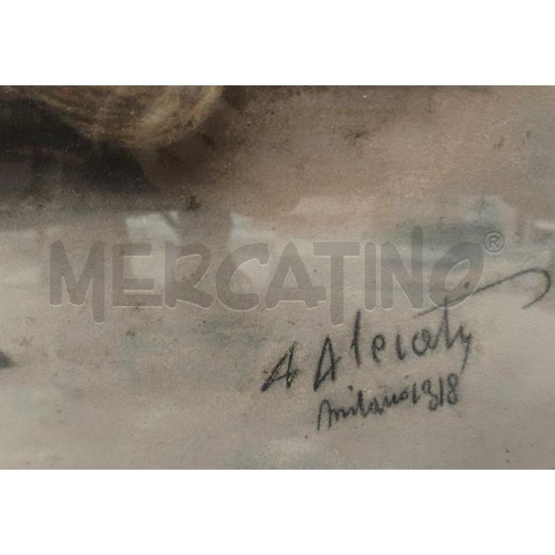 QUADRO NATURA MORTA PASTELLO AMBROGIO ALCIATI  | Mercatino dell'Usato Sandigliano 3