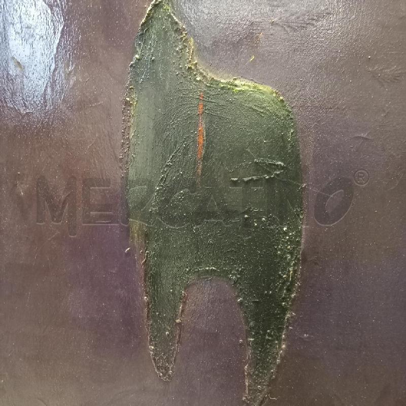 QUADRO OLIO ASTRATTO EMRANNO FIGLIOLINI | Mercatino dell'Usato Sandigliano 2