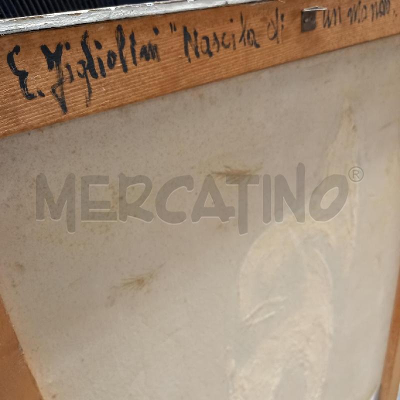 QUADRO OLIO ASTRATTO EMRANNO FIGLIOLINI | Mercatino dell'Usato Sandigliano 4