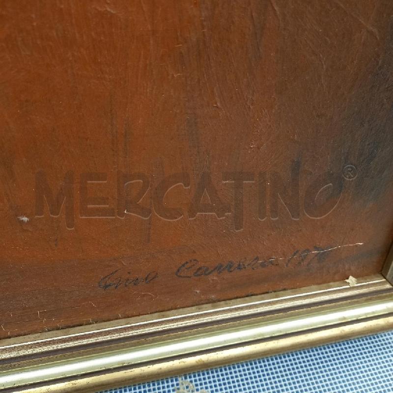 QUADRO OLIO ASTRATTO GINO CARRERA  | Mercatino dell'Usato Sandigliano 4