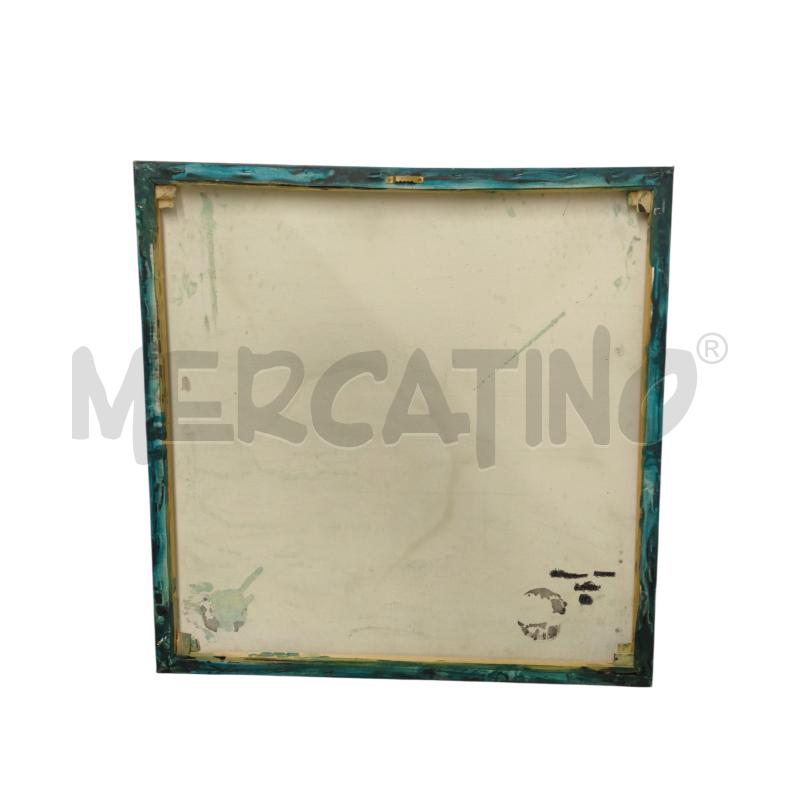 QUADRO OLIO A SMALTO ASTRATTO SPUTNIK | Mercatino dell'Usato Sandigliano 2