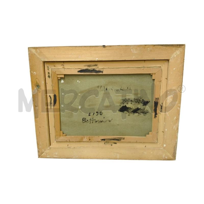 QUADRO PAESAGGIO AZZURRO OLIO LIDO BETTARINI | Mercatino dell'Usato Sandigliano 2