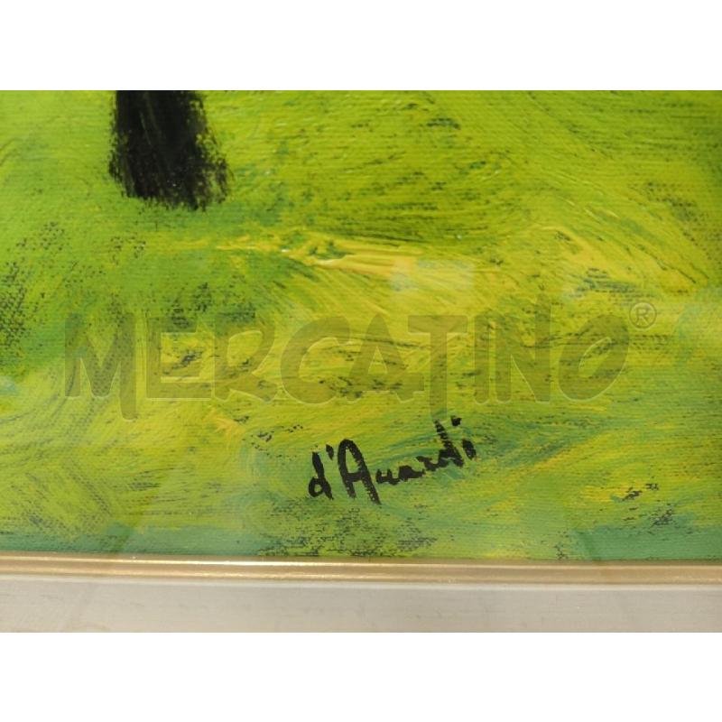 QUADRO PAESAGGIO BOSCO GIAN RODOLFO D'ACCARDI | Mercatino dell'Usato Sandigliano 3