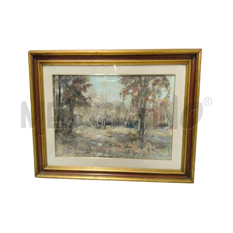 QUADRO PAESAGGIO OLIO GIORGIO CAVAGLIÀ | Mercatino dell'Usato Sandigliano 1