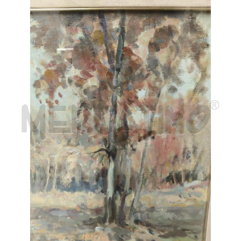 QUADRO PAESAGGIO OLIO GIORGIO CAVAGLIÀ | Mercatino dell'Usato Sandigliano 4