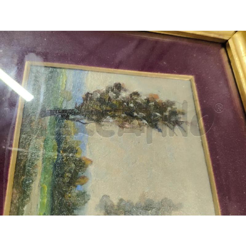 QUADRO PAESAGGIO OLIO GIOVANNI COLMO | Mercatino dell'Usato Sandigliano 3