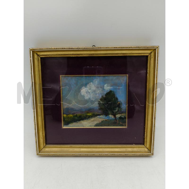 QUADRO PAESAGGIO OLIO GIOVANNI COLMO | Mercatino dell'Usato Sandigliano 1