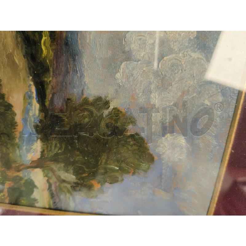 QUADRO PAESAGGIO OLIO GIOVANNI COLMO | Mercatino dell'Usato Sandigliano 3