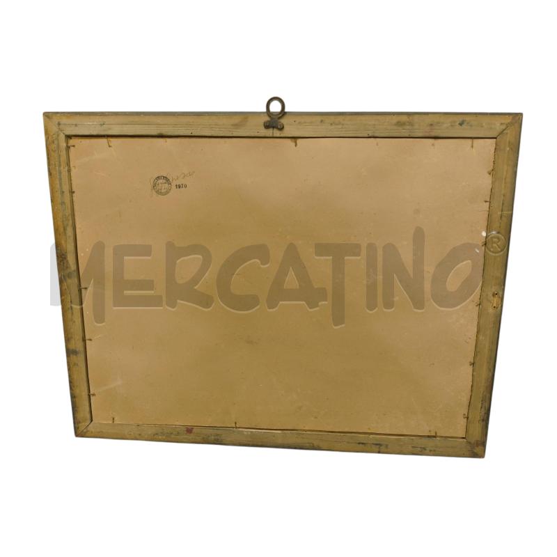 QUADRO PAESAGGIO OLIO LEONARDO RODA | Mercatino dell'Usato Sandigliano 2