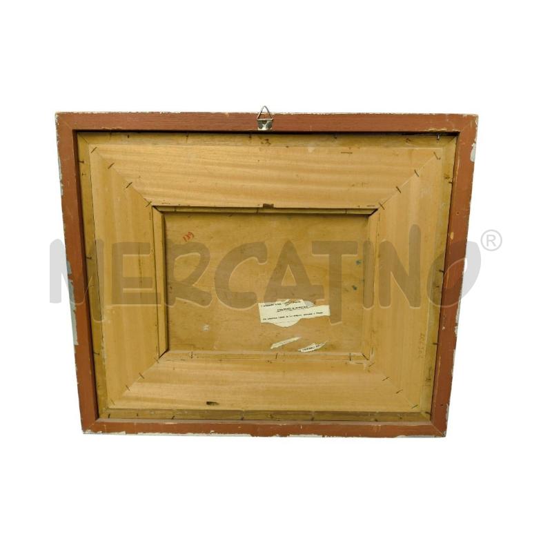 QUADRO PAESAGGIO OLIO MARIO CARACUZZO | Mercatino dell'Usato Sandigliano 2