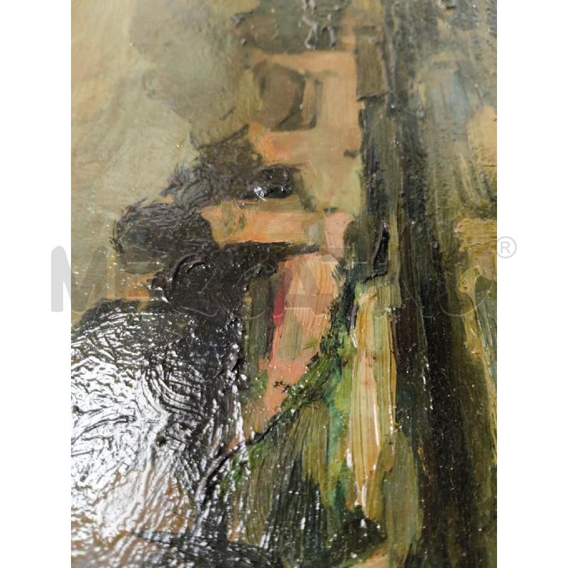 QUADRO PAESAGGIO OLIO MARIO CARACUZZO | Mercatino dell'Usato Sandigliano 4