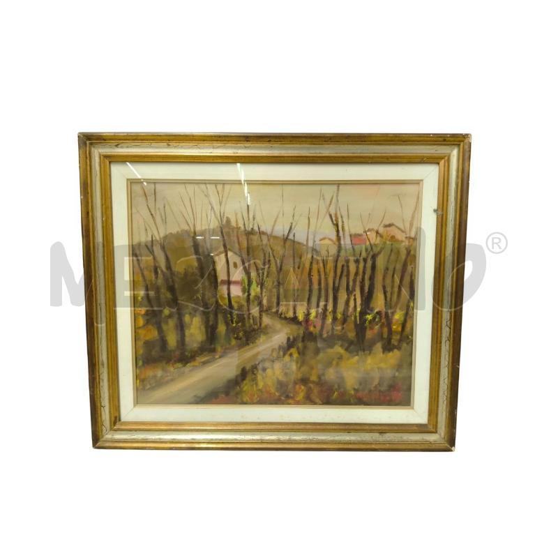 QUADRO PAESAGGIO OLIO PAOLO CASALONE | Mercatino dell'Usato Sandigliano 1