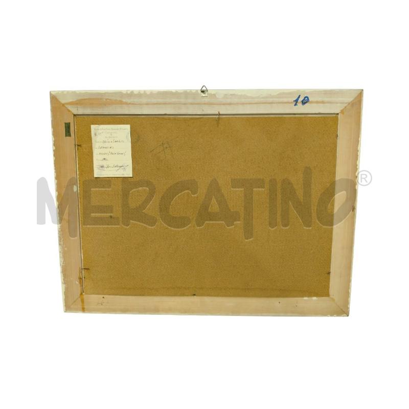QUADRO PAESE VERDE 50X70 PIETRO D'ARAGONA | Mercatino dell'Usato Sandigliano 2