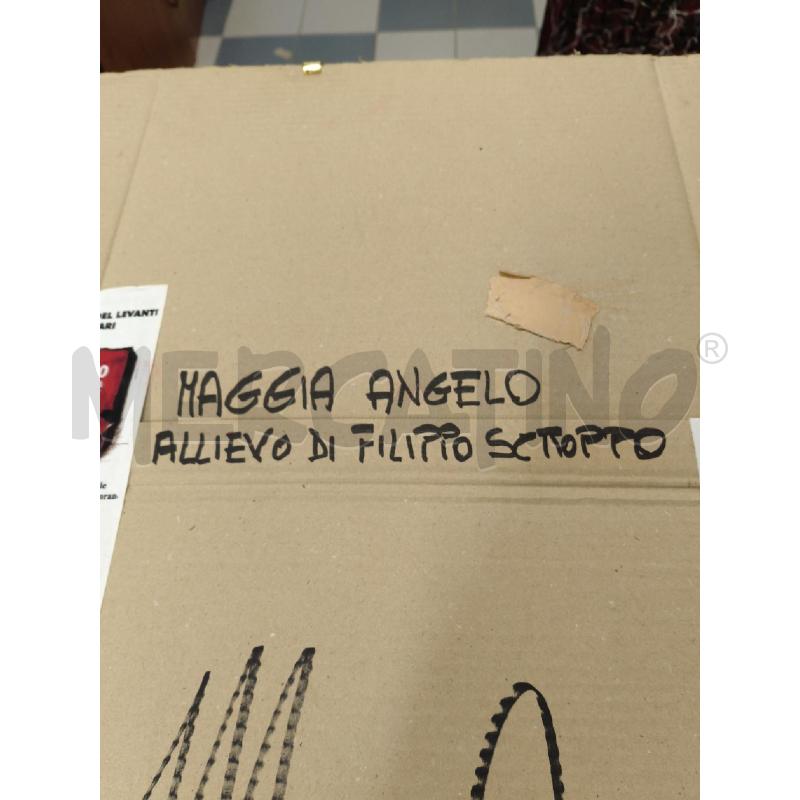 QUADRO PASTELLO ANGELO MAGGIA  | Mercatino dell'Usato Sandigliano 4