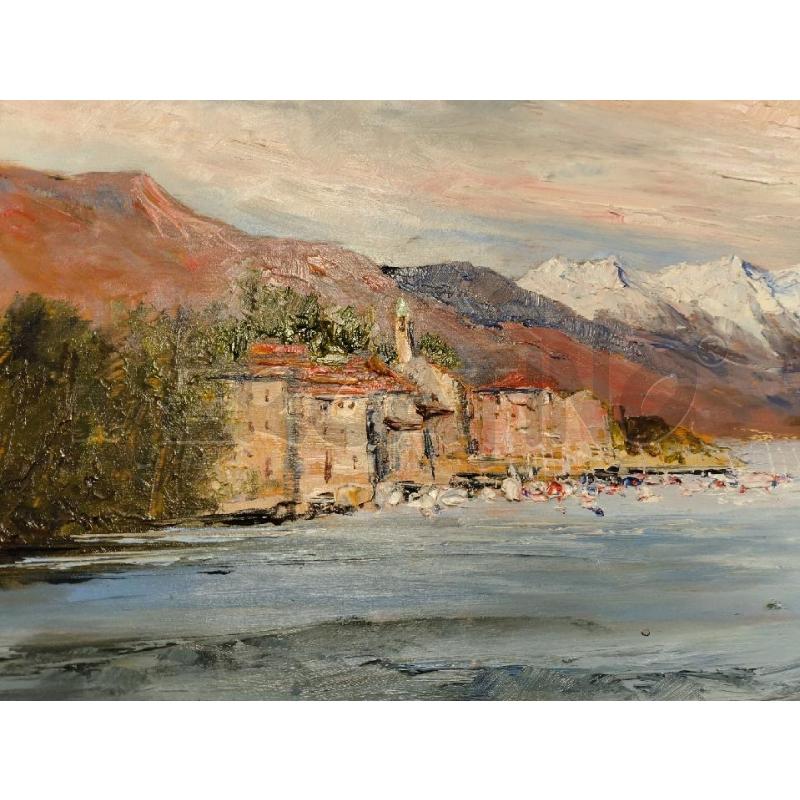 QUADRO PORTICCIOLO OLIO FRANCESCO UGHETTI  | Mercatino dell'Usato Sandigliano 4