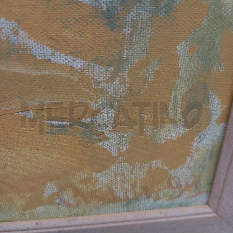 QUADRO SAVANA OLIO ANGELA CUSIN | Mercatino dell'Usato Sandigliano 3