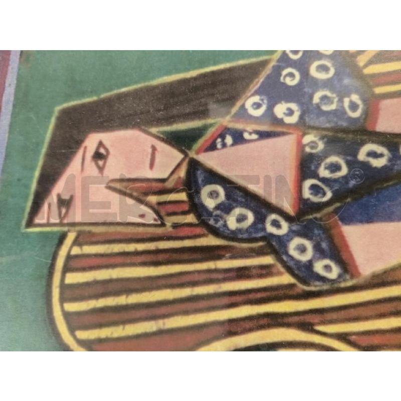 QUADRO STAMPA DONNA PICASSO FIRMATA | Mercatino dell'Usato Sandigliano 4