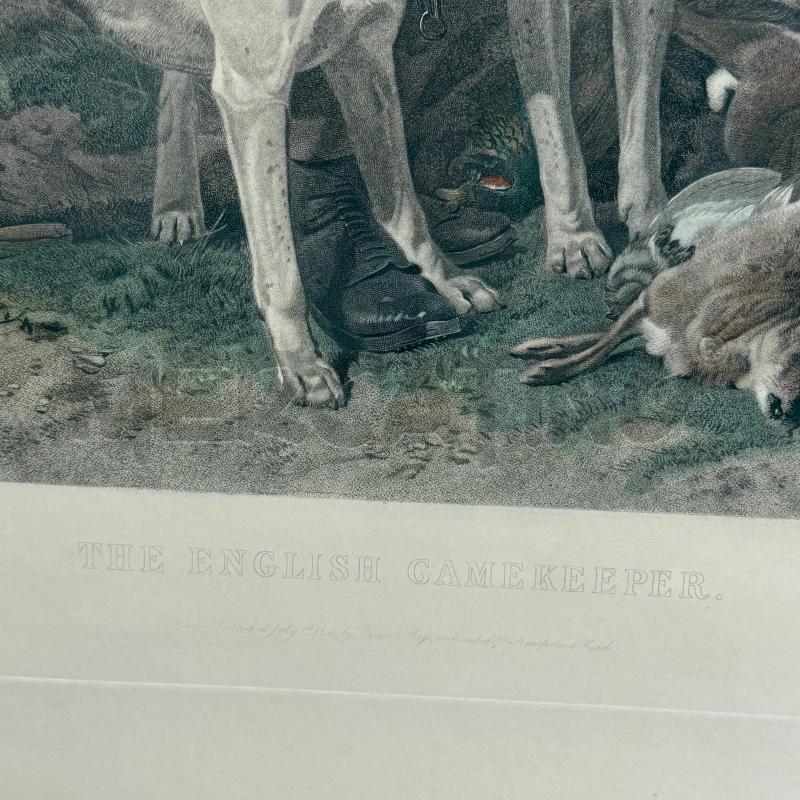 QUADRO STAMPA THE ENGLISH GAMEKEEPER | Mercatino dell'Usato Sandigliano 4