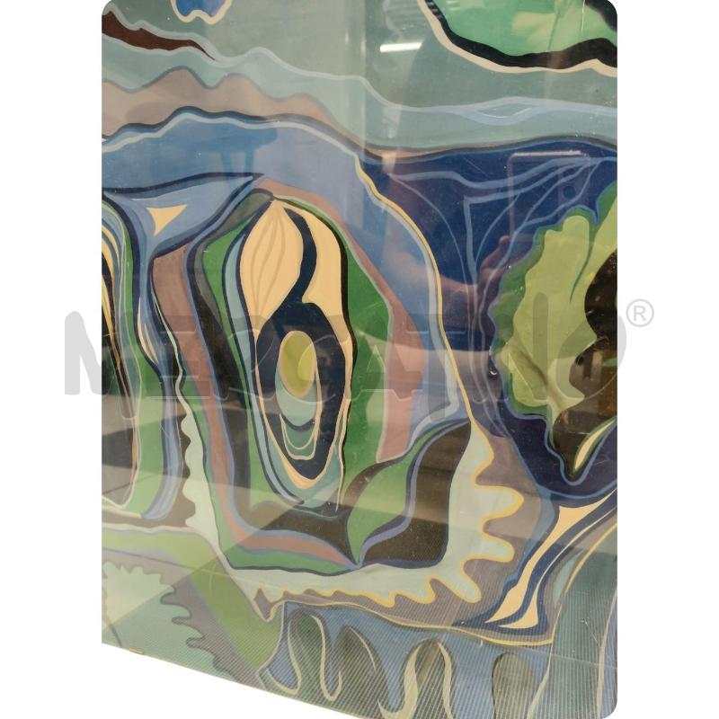 QUADRO TEMPERA ASTRATTO NIINA VILLANUEVA | Mercatino dell'Usato Sandigliano 3