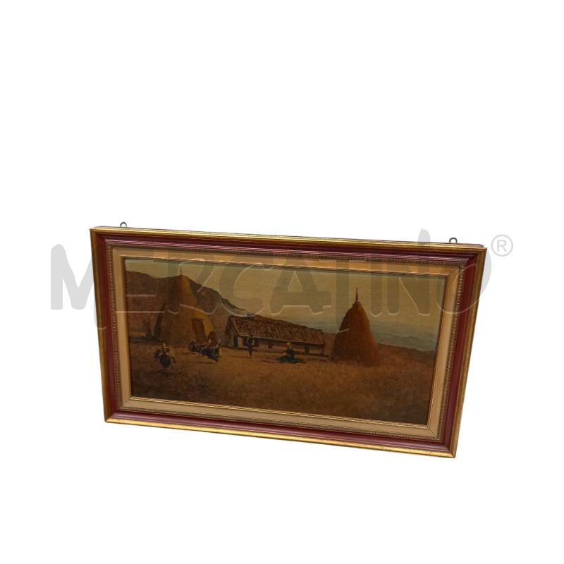 QUADRO VALLATA MONTANA OLIO FERRUCCIO RONTINI | Mercatino dell'Usato Sandigliano 1