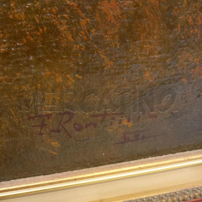 QUADRO VALLATA MONTANA OLIO FERRUCCIO RONTINI | Mercatino dell'Usato Sandigliano 4