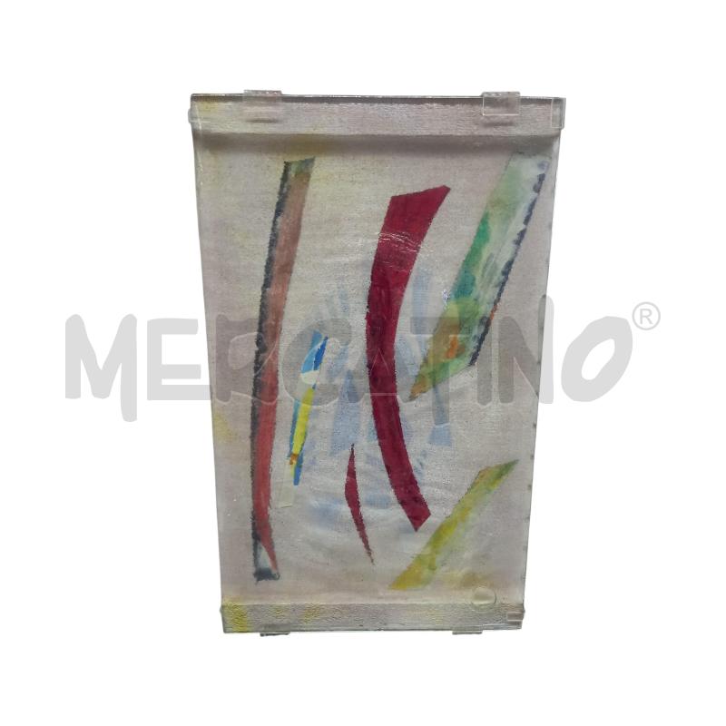 QUADRO VERRE VETROFUSIONE PAOLO AMBROSIO  | Mercatino dell'Usato Sandigliano 1