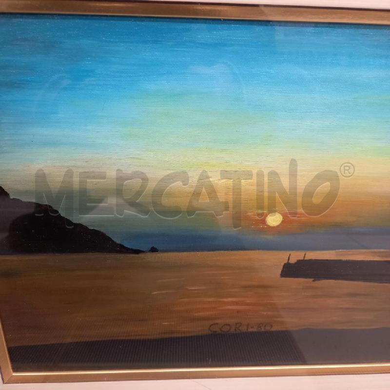 QUADRO VIVERONE OLIO CORI  | Mercatino dell'Usato Sandigliano 2