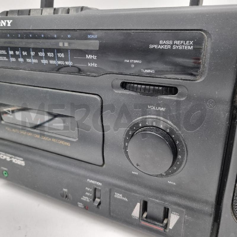 RADIO SONY CFS 1025 | Mercatino dell'Usato Sandigliano 3