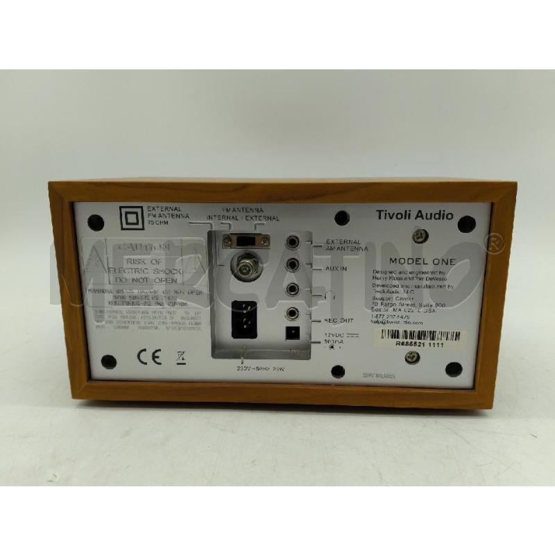 RADIO TIVOLI AUDIO IN LEGNO  | Mercatino dell'Usato Sandigliano 3