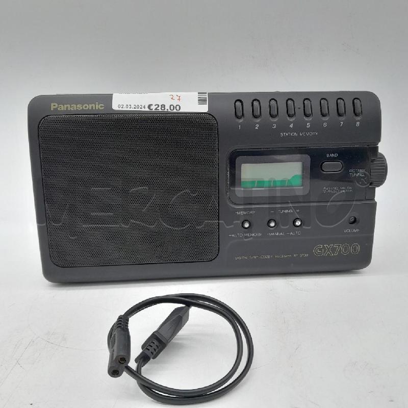 RADIO VINTAGE GX700 PANASONIC | Mercatino dell'Usato Sandigliano 1