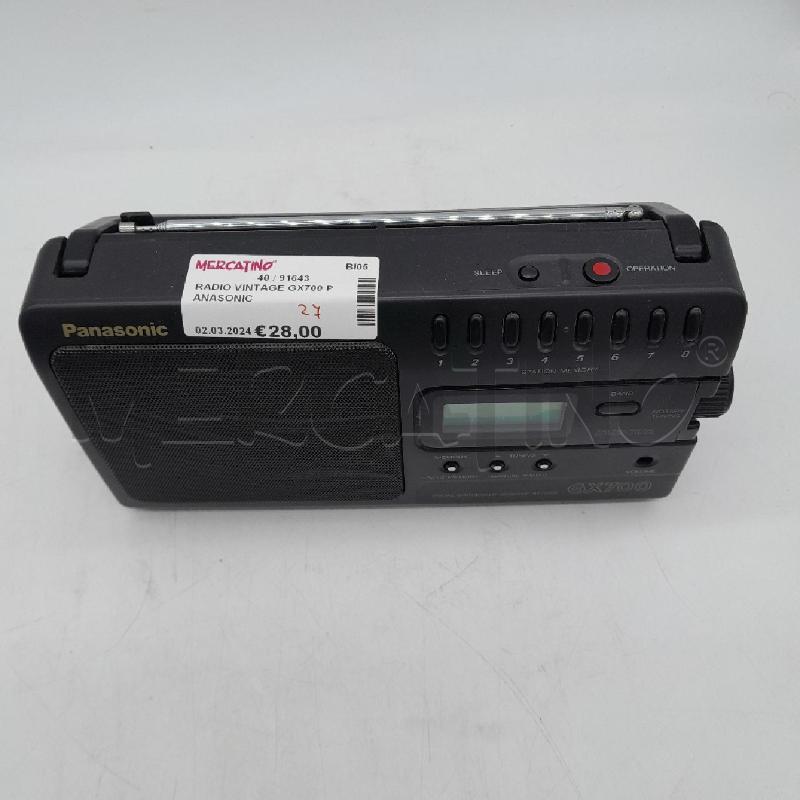 RADIO VINTAGE GX700 PANASONIC | Mercatino dell'Usato Sandigliano 5