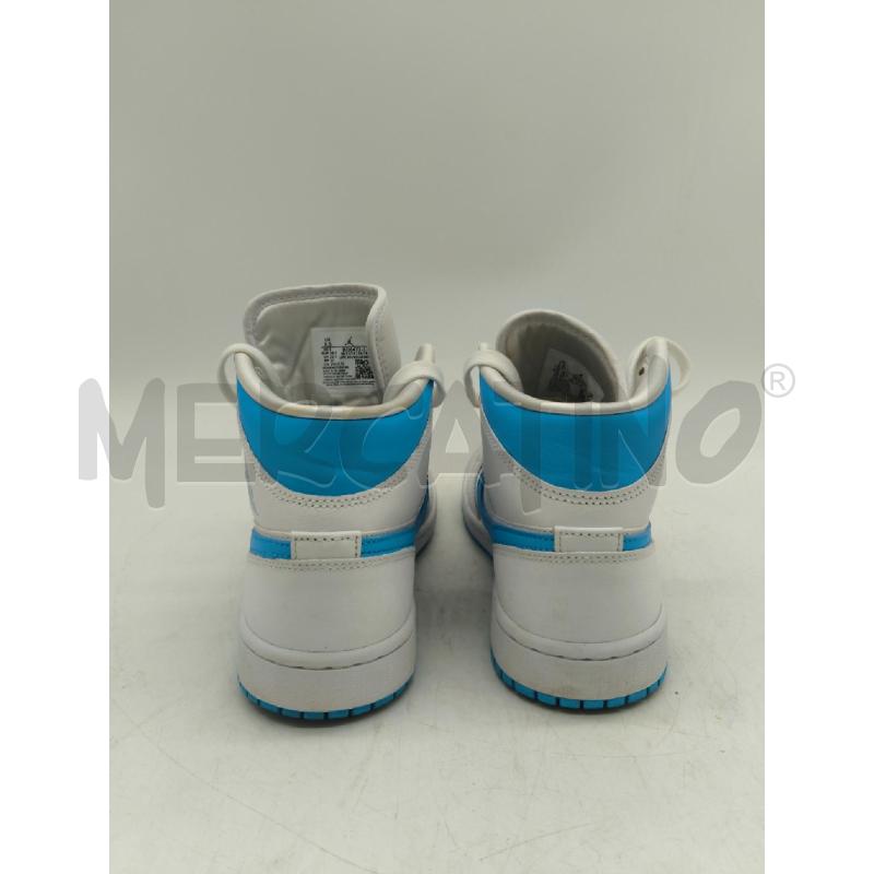 SCARPE D.38.5 NIKE AIR JORDAN BIANCO AZZURRO | Mercatino dell'Usato Sandigliano 4