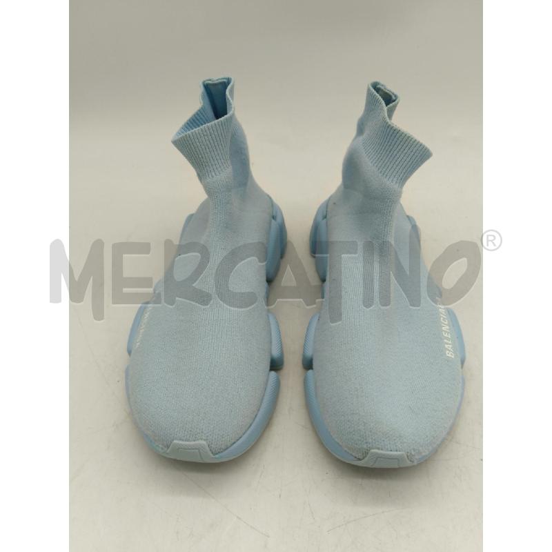 SCARPE D.38 BALENCIAGA AZZURRO | Mercatino dell'Usato Sandigliano 1