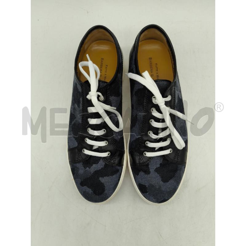 SCARPE D.40 BARBERA ARTIGIANALI BLU MACCHIE | Mercatino dell'Usato Sandigliano 2