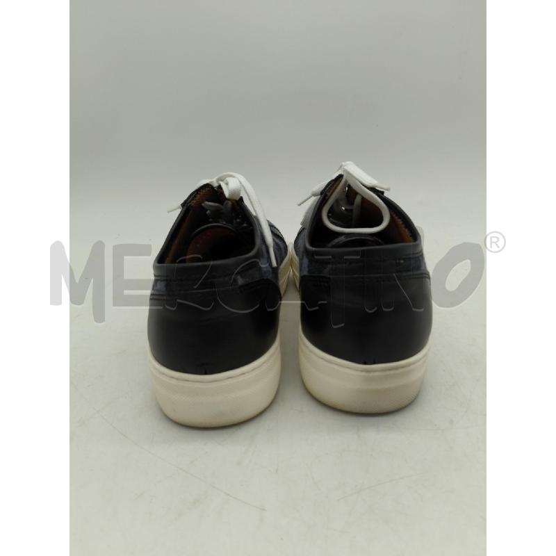 SCARPE D.40 BARBERA ARTIGIANALI BLU MACCHIE | Mercatino dell'Usato Sandigliano 4