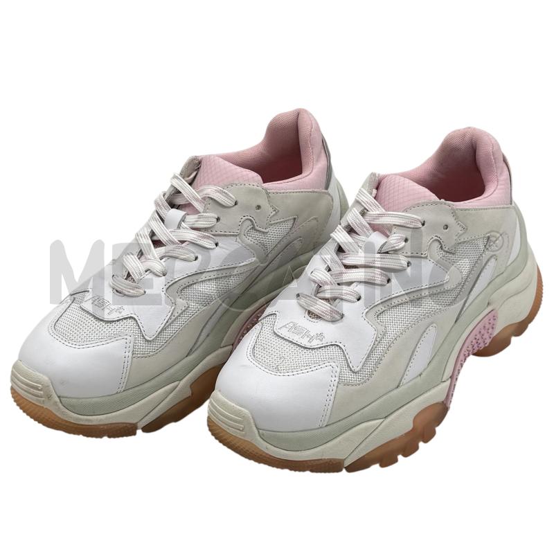SCARPE D.ASH 38/39 BIANCHE ROSA | Mercatino dell'Usato Sandigliano 1