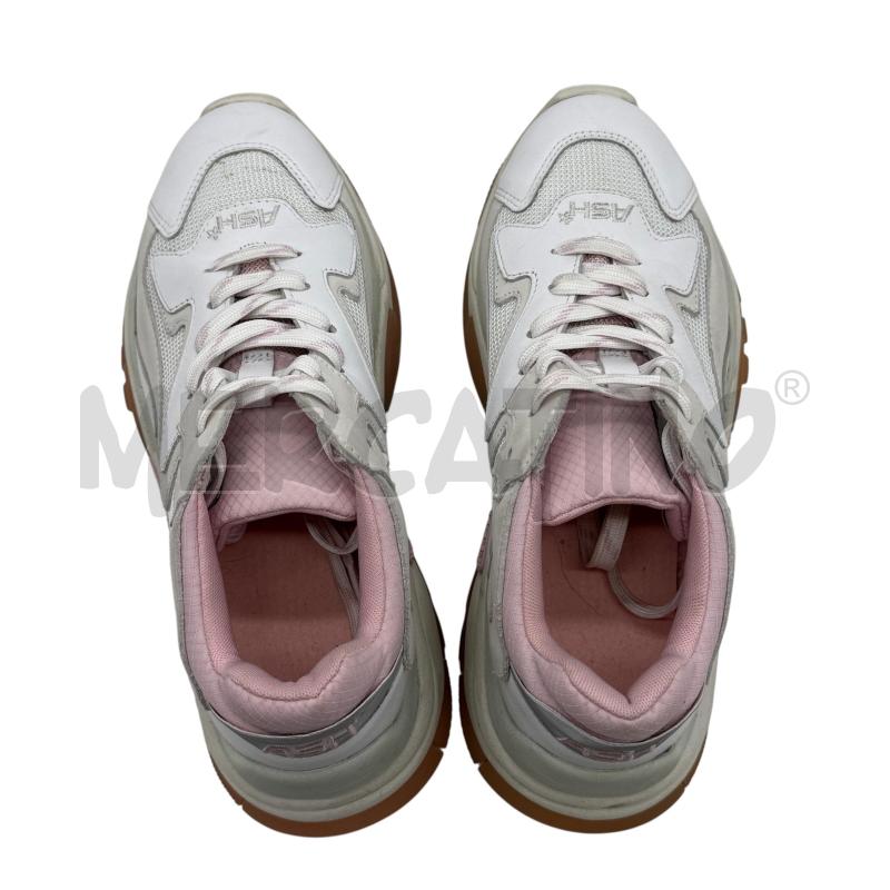 SCARPE D.ASH 38/39 BIANCHE ROSA | Mercatino dell'Usato Sandigliano 2