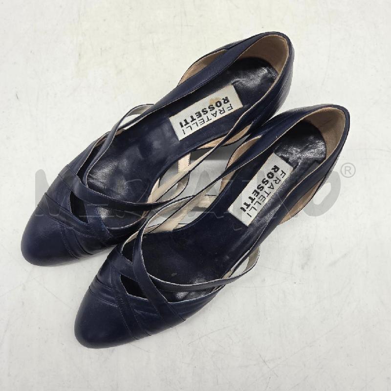 SCARPE D.FRATELLI ROSSETTI 38 BLU  | Mercatino dell'Usato Sandigliano 2